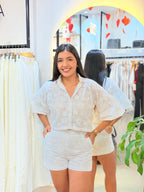 SHORT OJALILLO BLANCO
