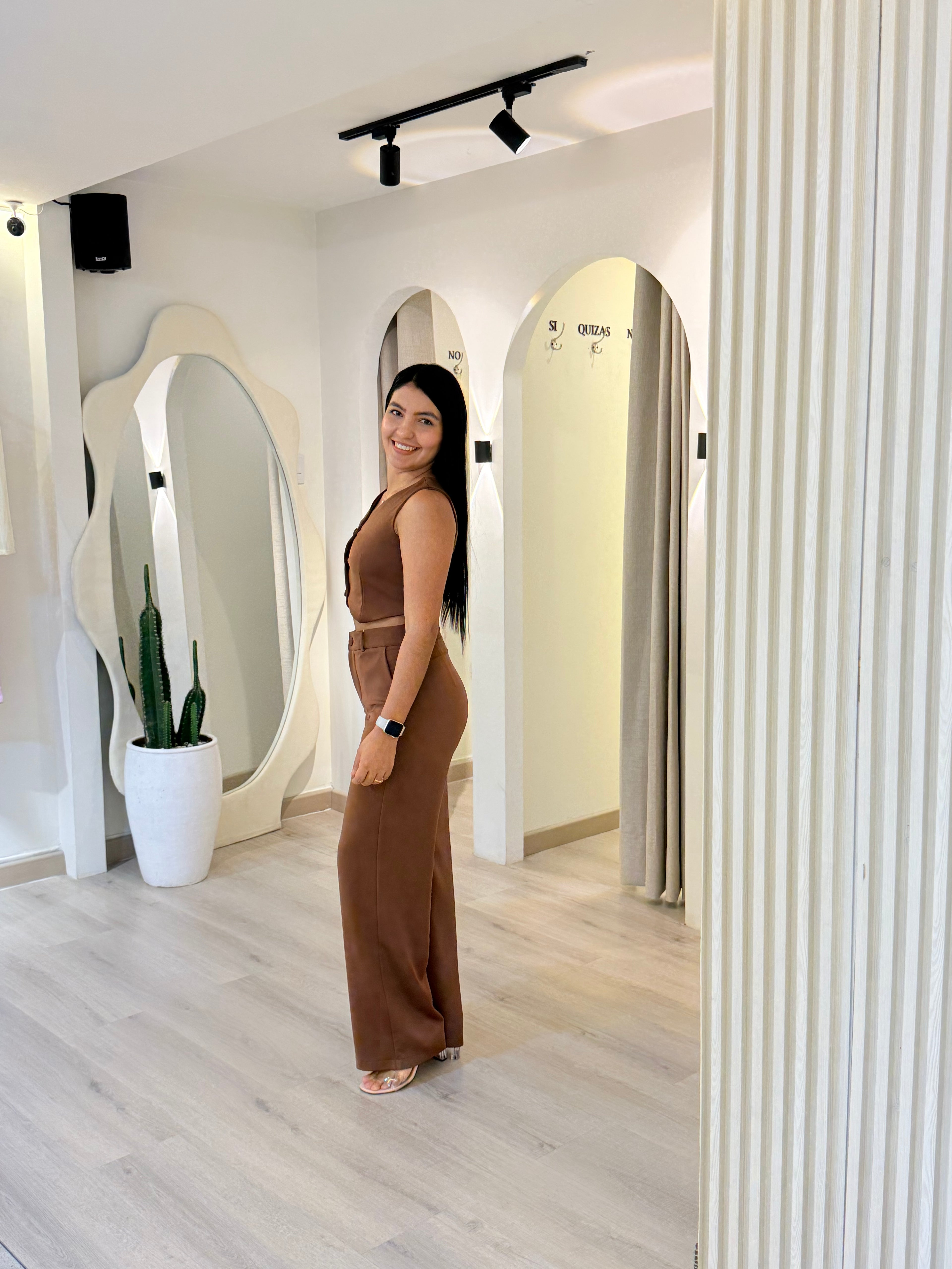 PANTALÓN DE BOLSILLO MOCCA