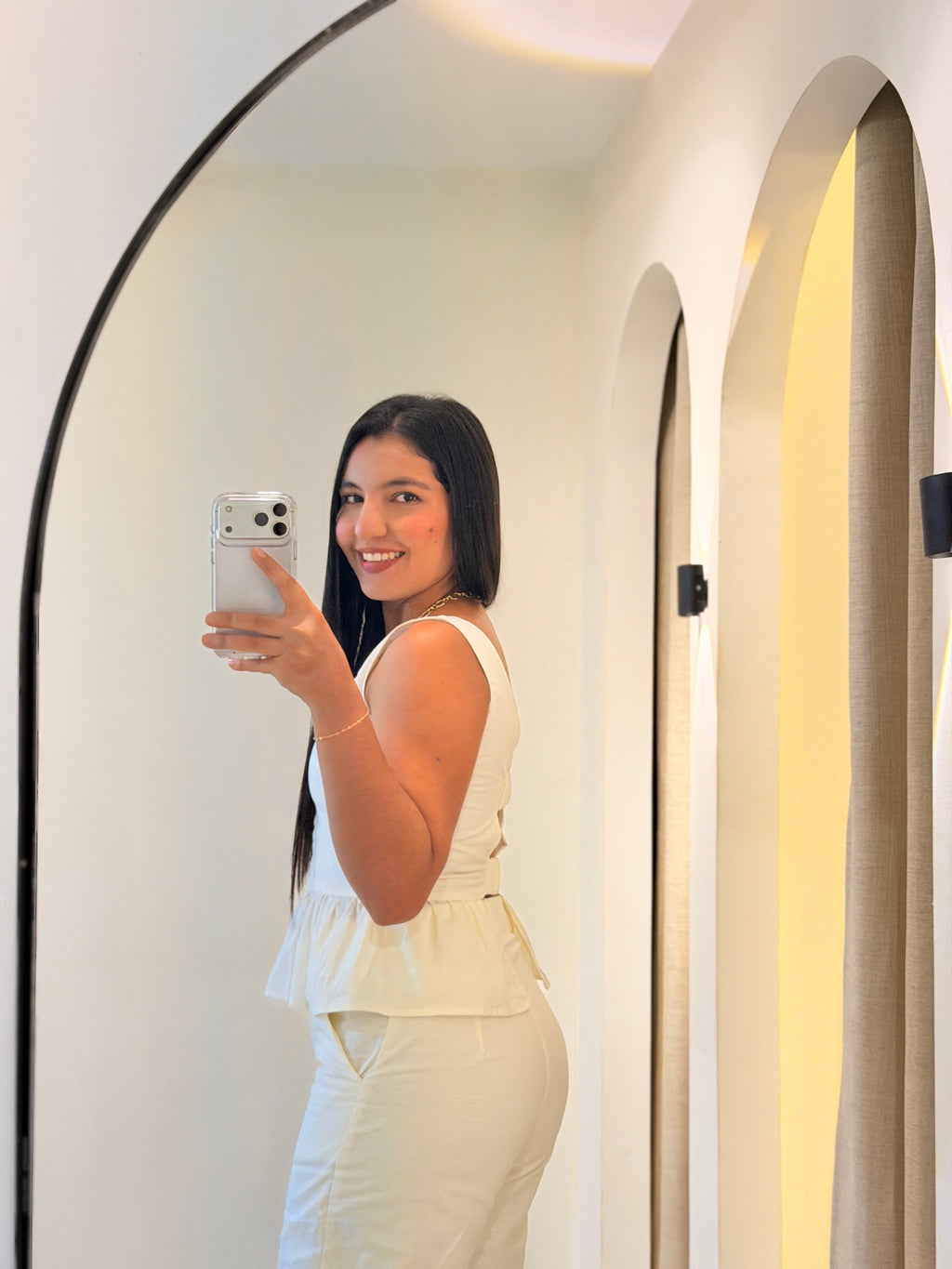 BLUSA MARELA MARFIL