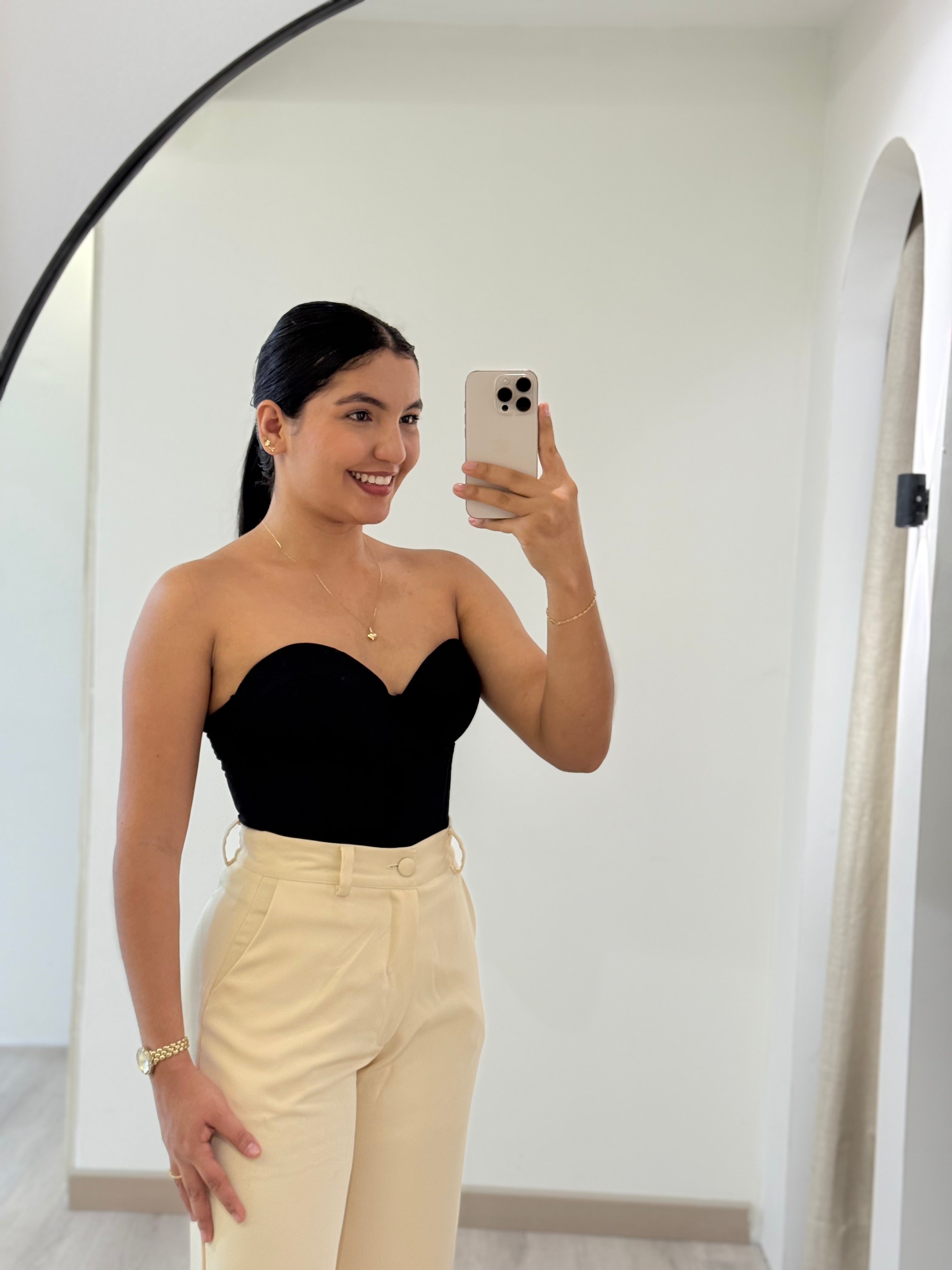 PANTALÓN DE BOLSILLO AMARILLO