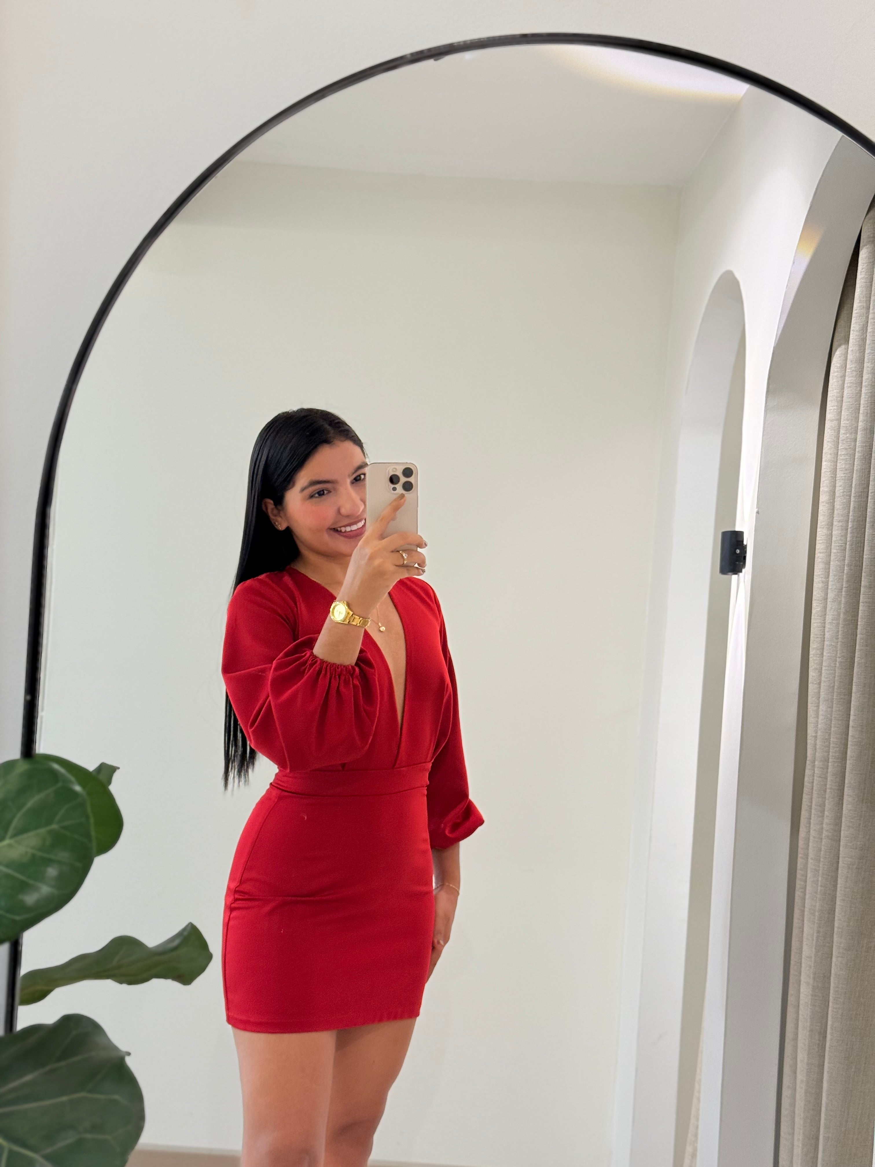 VESTIDO VICTORIA ROJO