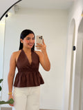 BLUSA DAYANA MOCA