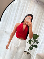 PANTALÓN DE LÍNEA BLANCO