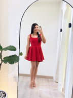 VESTIDO NIKOL ROJO