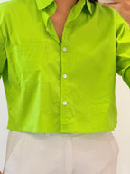 CAMISERA CORTA VERDE
