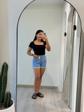 SHORT DE JEAN CLÁSICO MEDIO