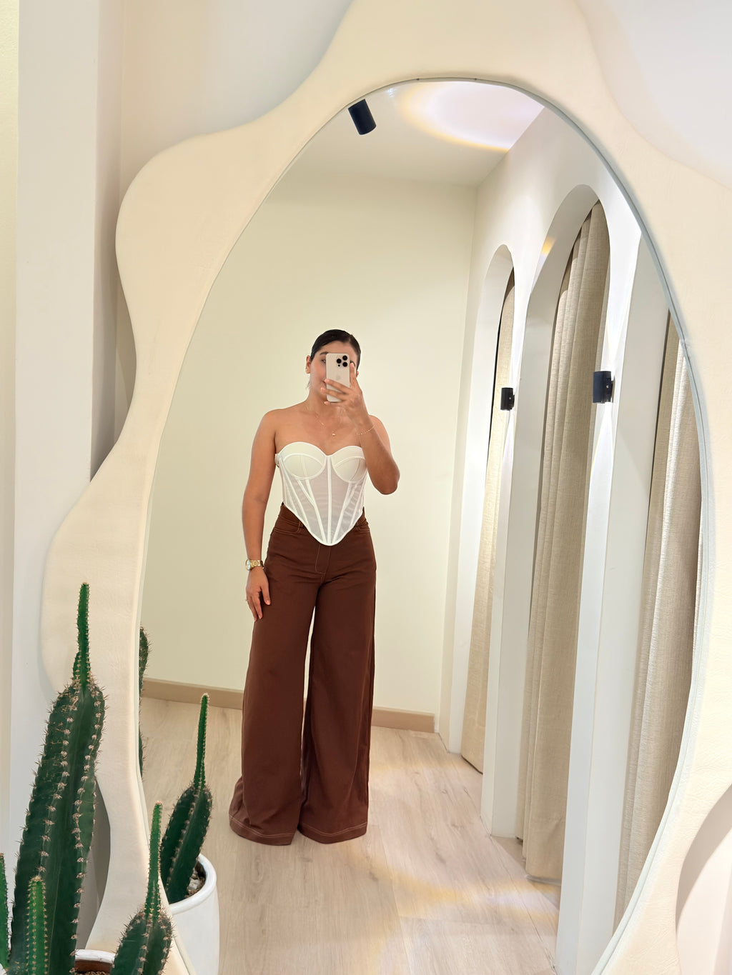 CORSET OLIVIA BLANCO