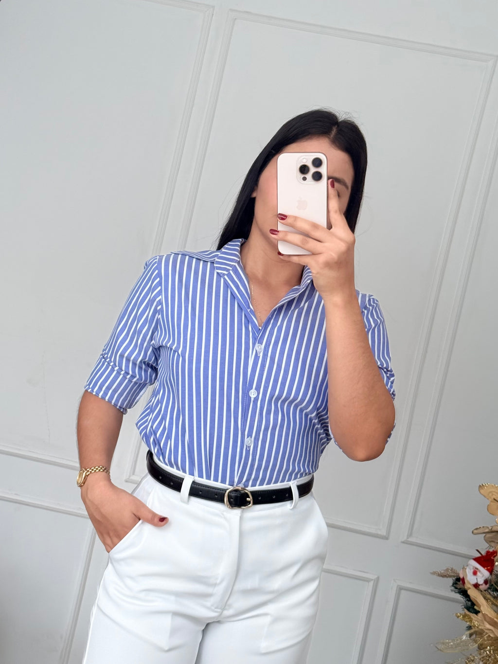 PANTALÓN DE BOLSILLO BLANCO