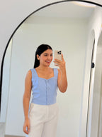 BLUSA CORAZÓN AZUL BEBÉ