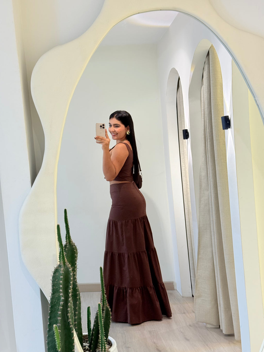 SET FALDA MOCCA