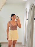 FALDA SHORT VIENA AMARILLO