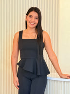 BLUSA AMALFI NEGRA