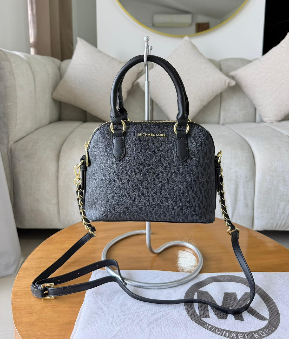 BOLSO MINI MK NEGRO