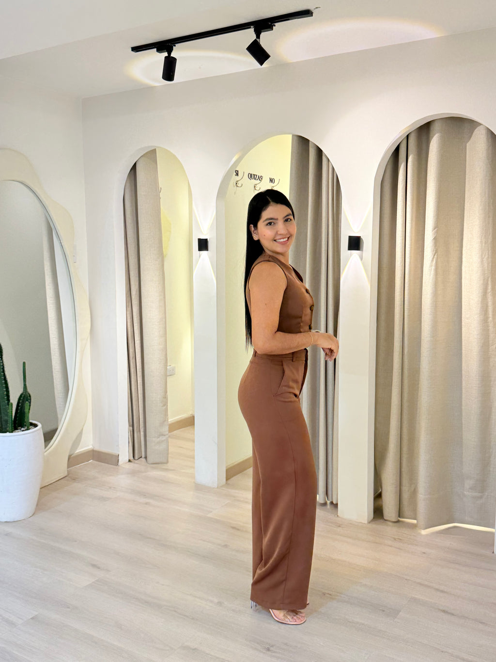 PANTALÓN DE BOLSILLO MOCCA