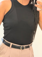 BLUSA TIPO RIB NEGRO