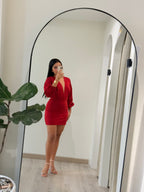 VESTIDO VICTORIA ROJO