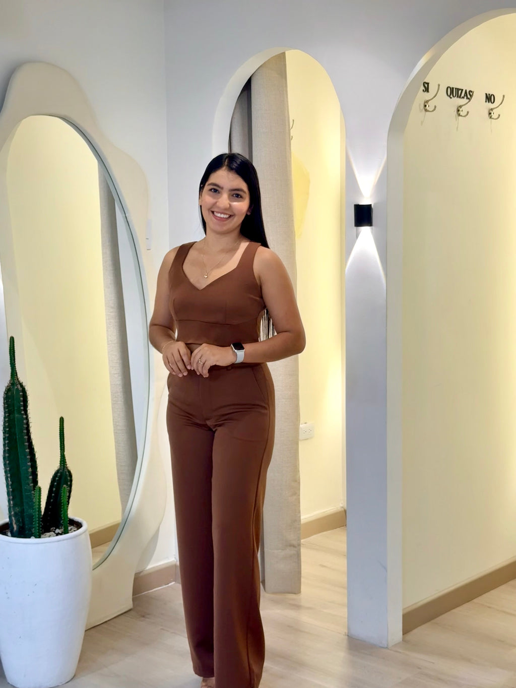 PANTALÓN DE BOLSILLO MOCCA