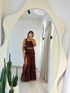 SET FALDA MOCCA