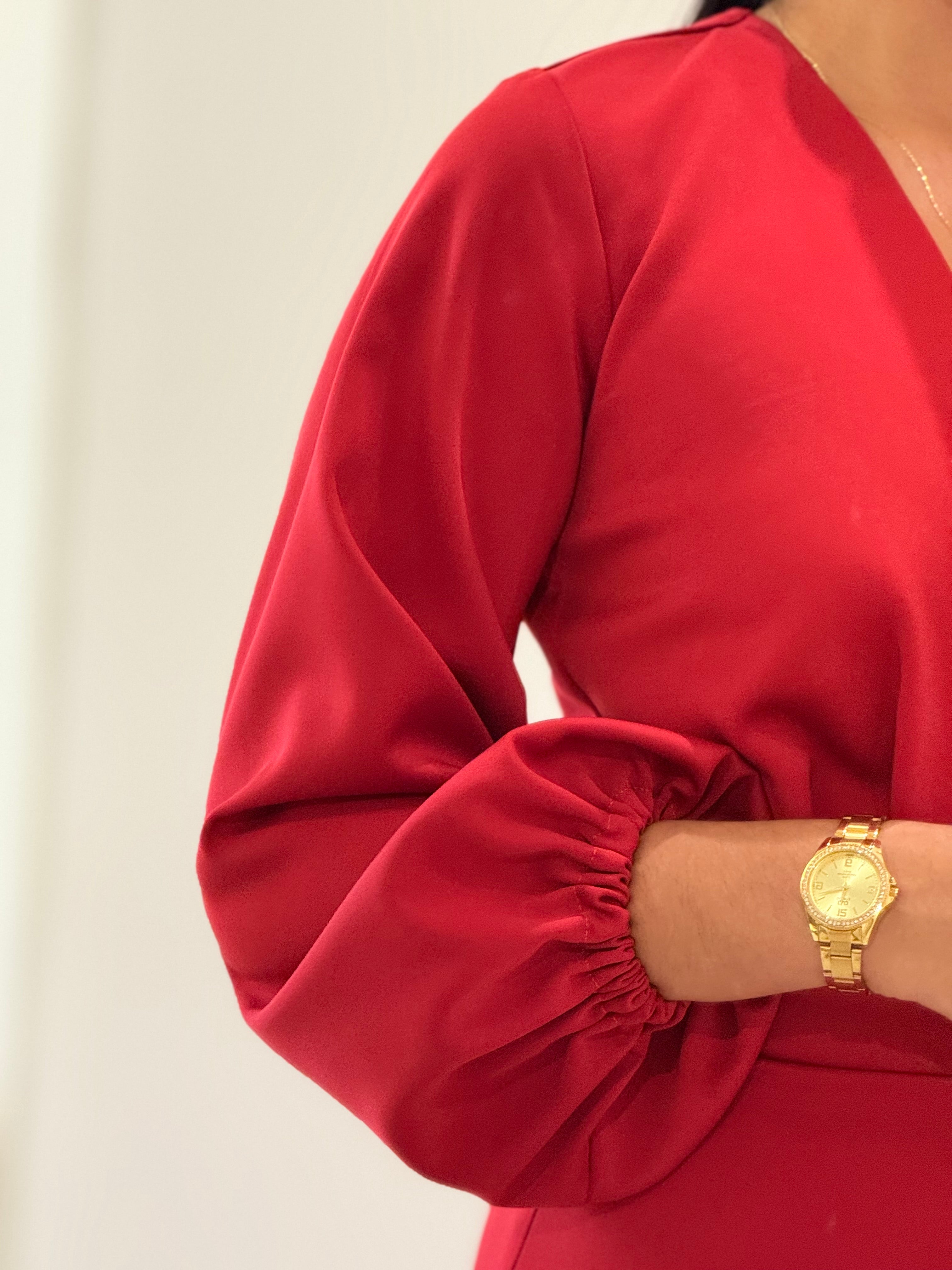 VESTIDO VICTORIA ROJO