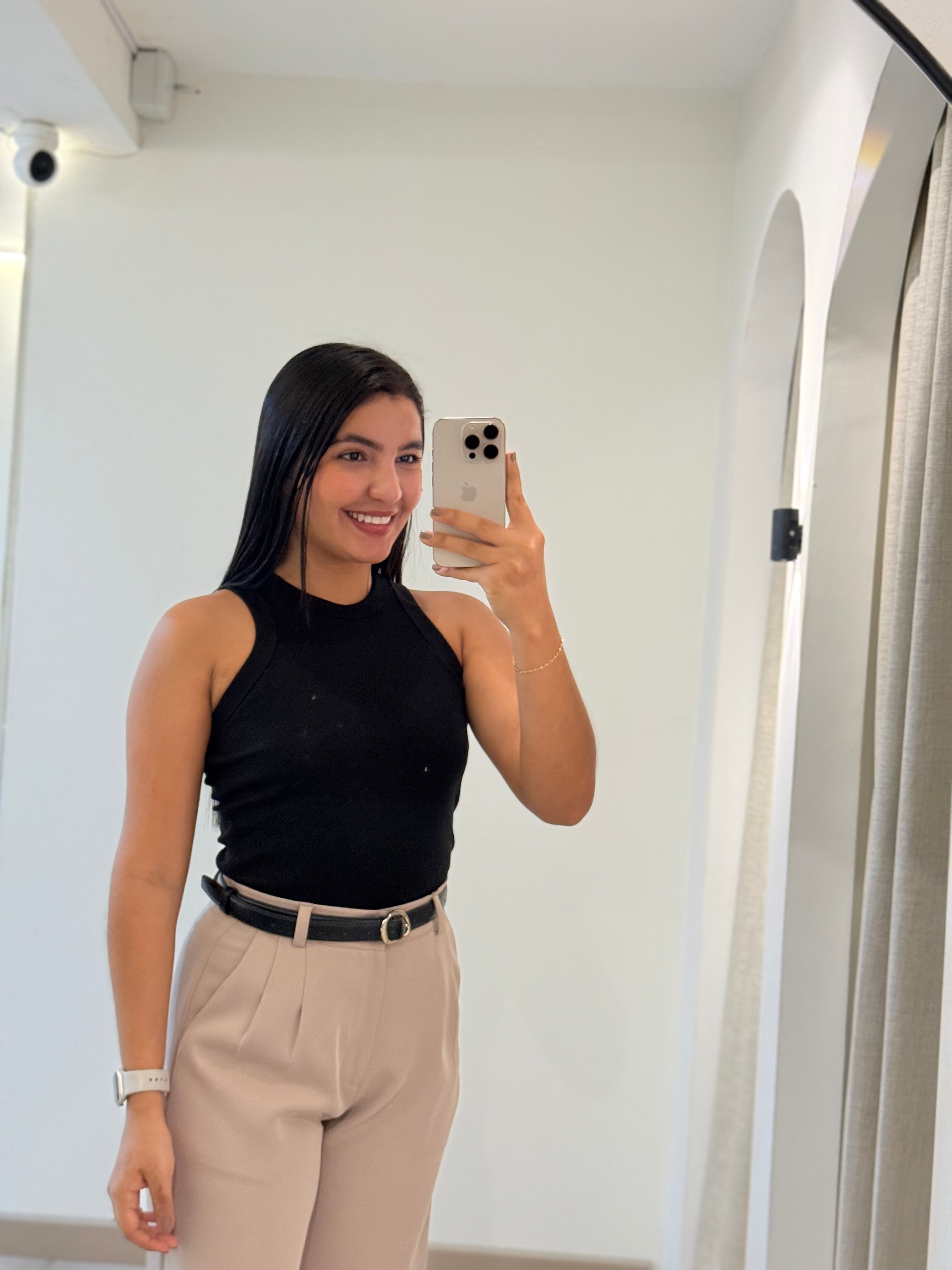 BLUSA TIPO RIB NEGRO