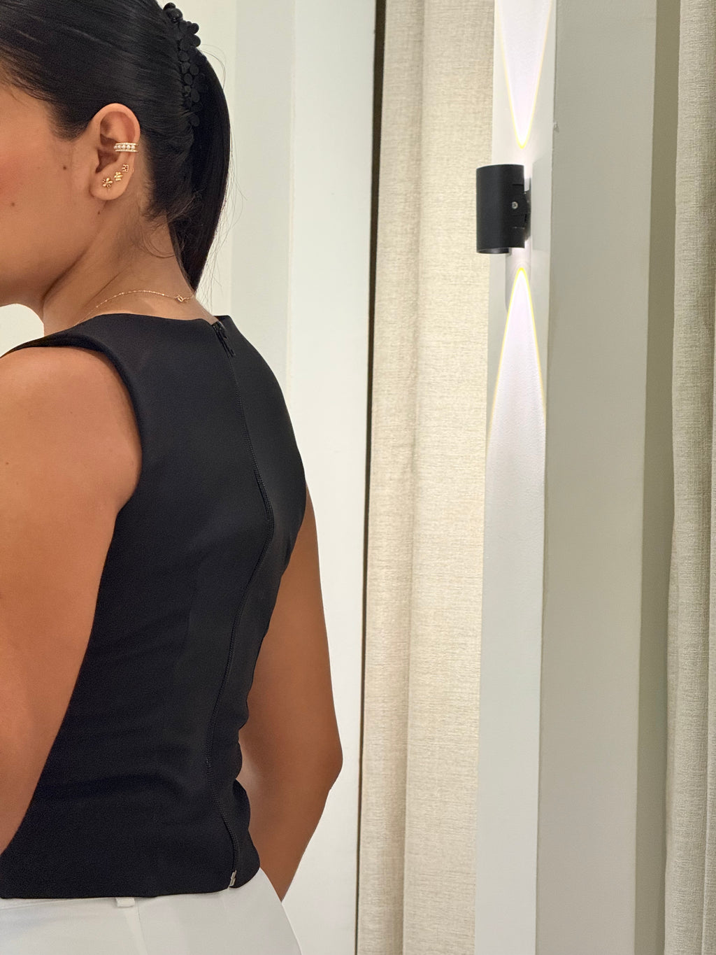 BLUSA MILANO NEGRA