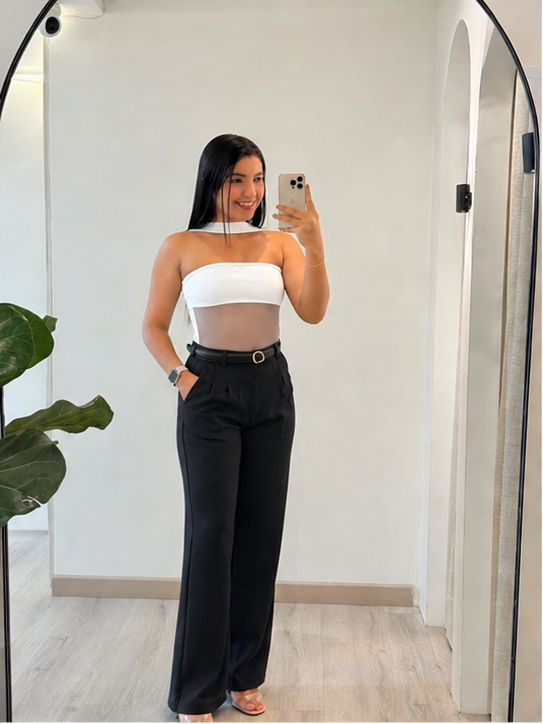 PANTALÓN DE PRENSES NEGRO