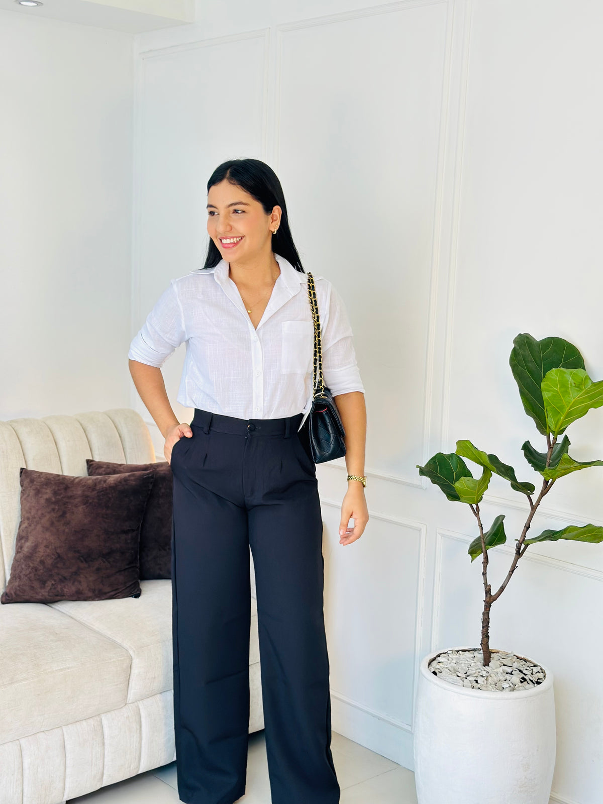 PANTALÓN MILANO NEGRO