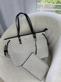BOLSO MK + COSMETIQUERA BLANCO