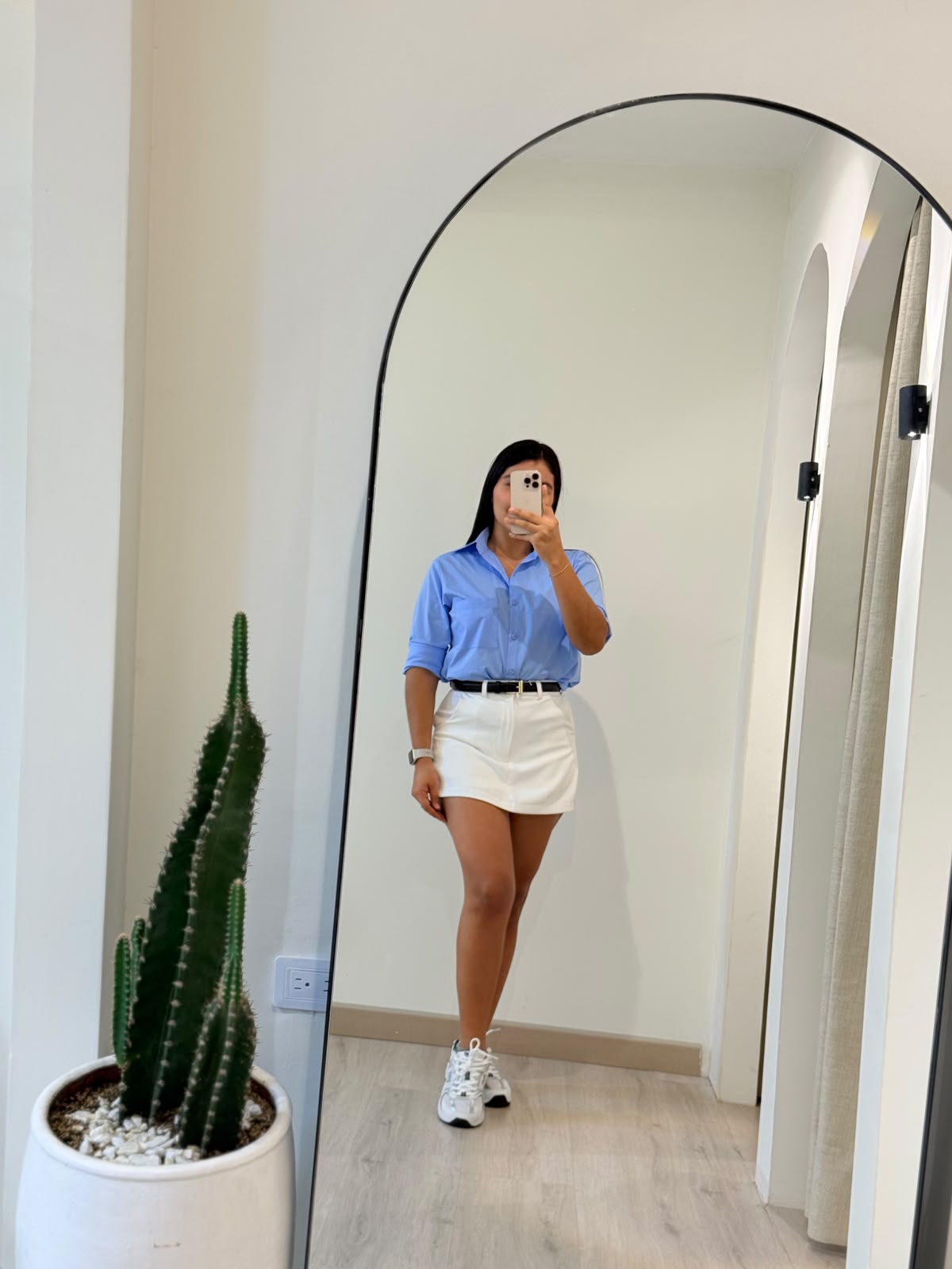 FALDA SHORT LAURA BLANCA